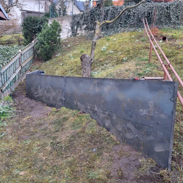 corten atraminės sienutės